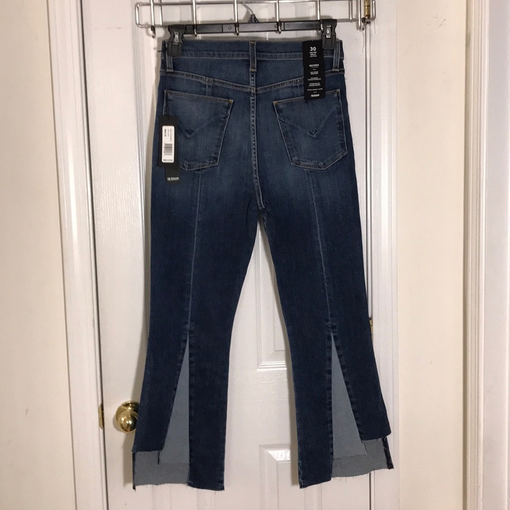 NWT Hudson Holly High Rise Crop Flare Jeans sz. 27